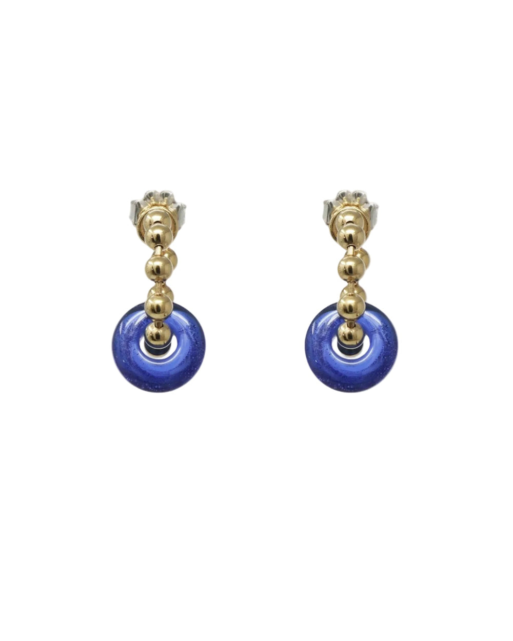 Donut Ball Hoop Earrings by CLED - At Present Jewelry