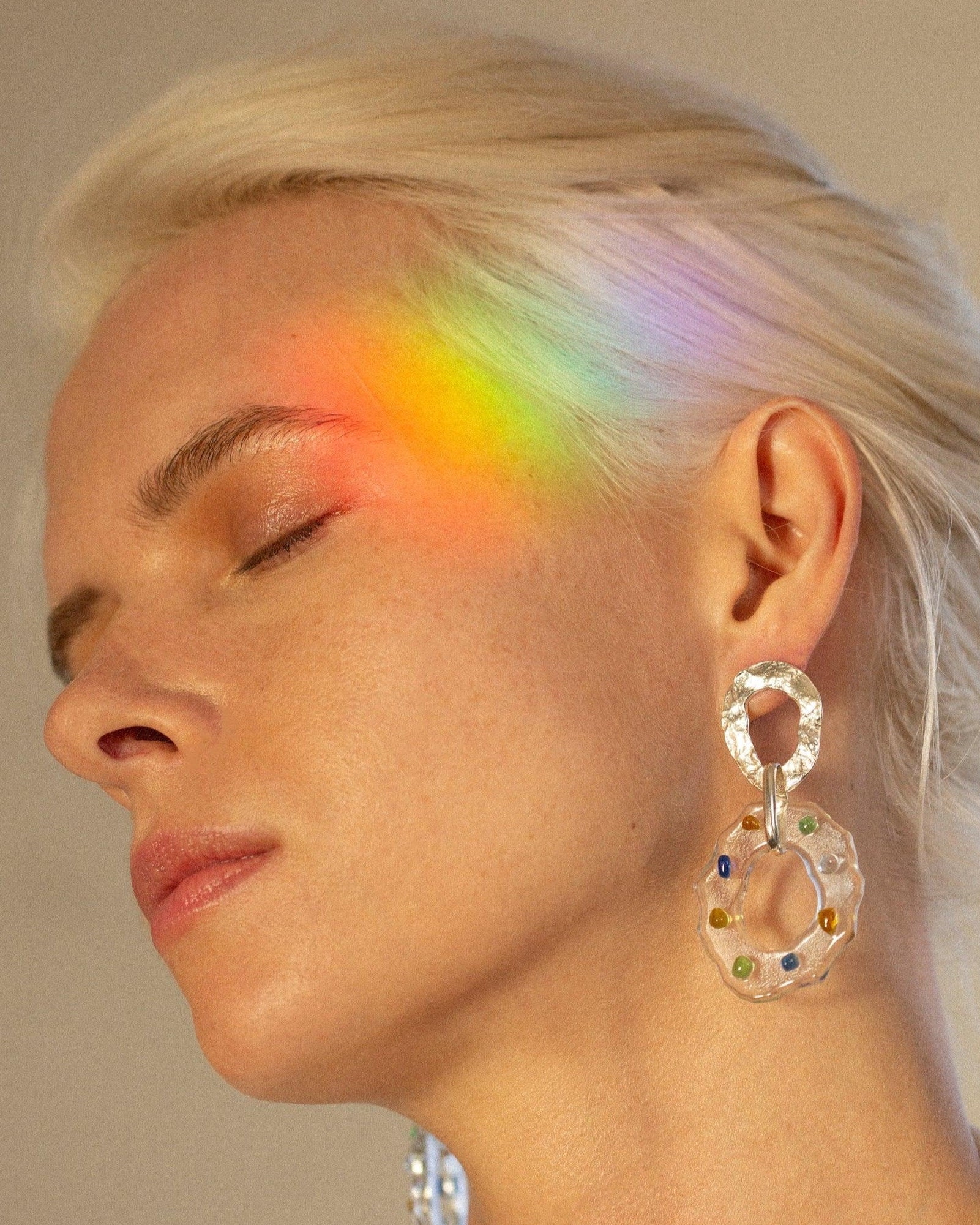 High Tide Earrings in Spectrum by CLED - At Present Jewelry