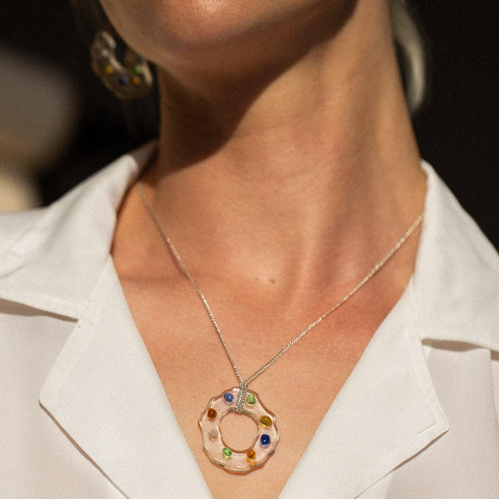 High Tide Necklace in Spectrum by CLED - At Present Jewelry