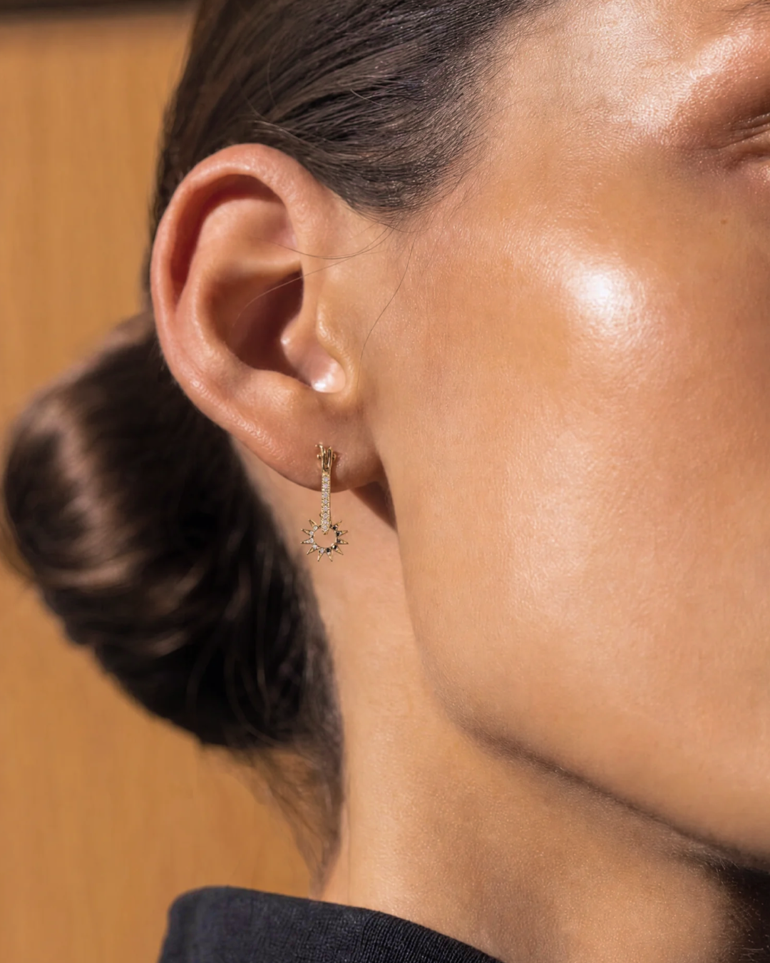 Chiaroscuro Pavé Baby Spur Earrings