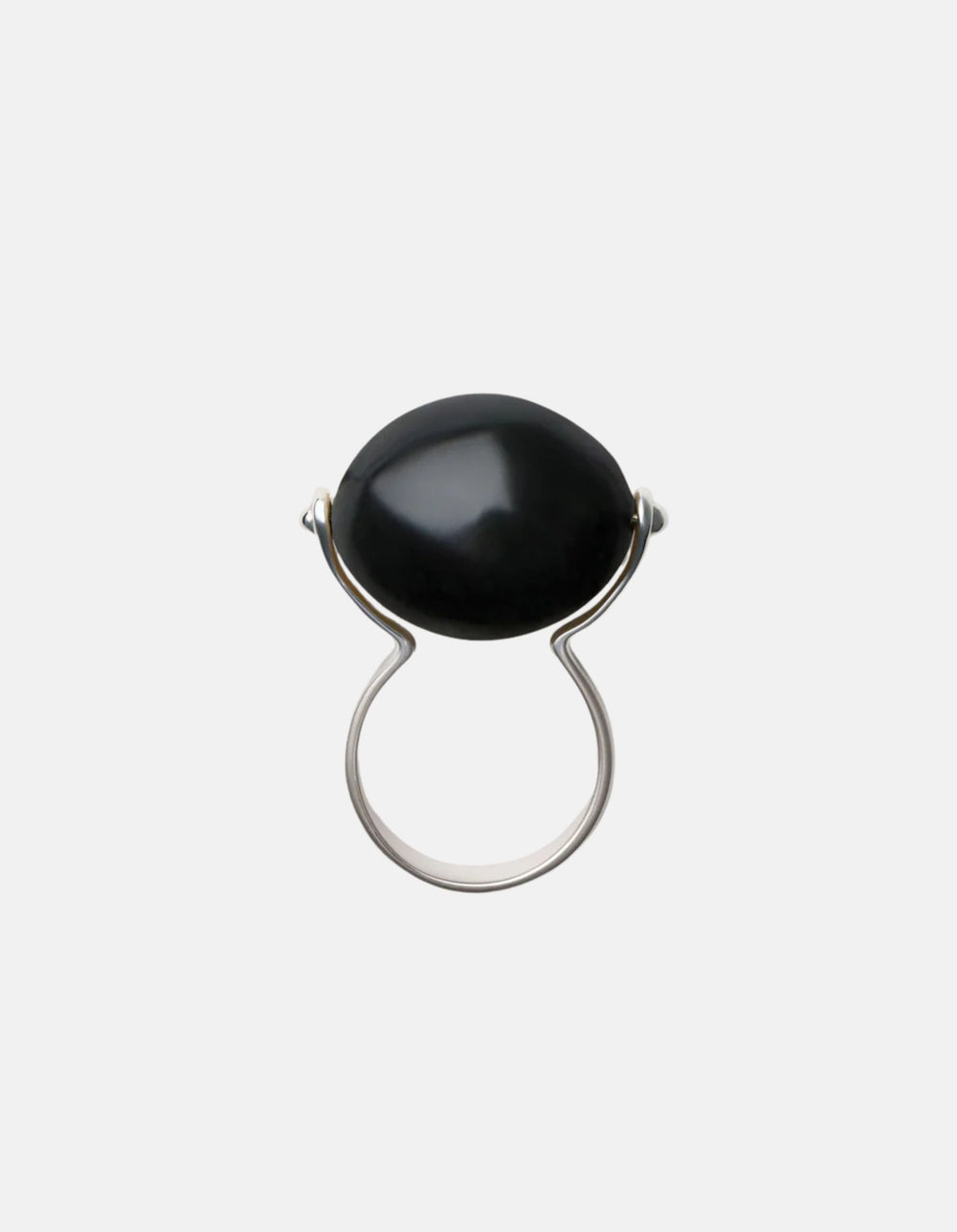 Large Stone Ellipse Ring