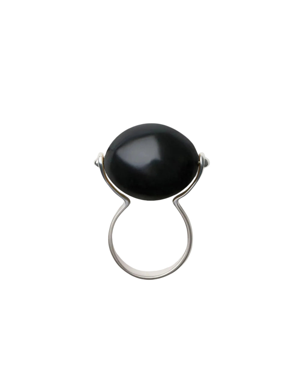 Large Stone Ellipse Ring