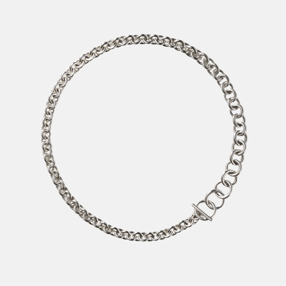 Tapered Link Necklace by Annika Inez - At Present Jewelry