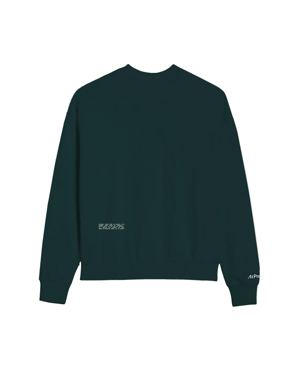 Materialist Crewneck by At Present - At Present Jewelry