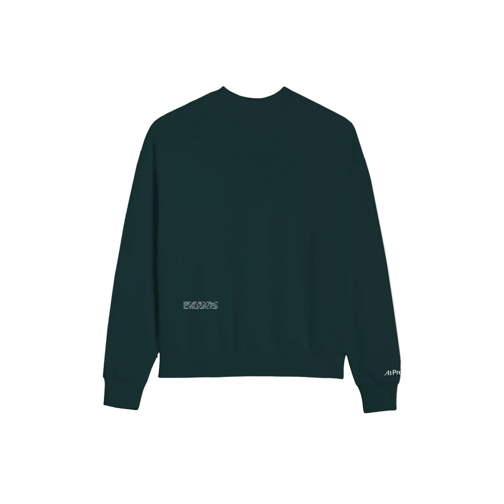 Materialist Crewneck by At Present - At Present Jewelry