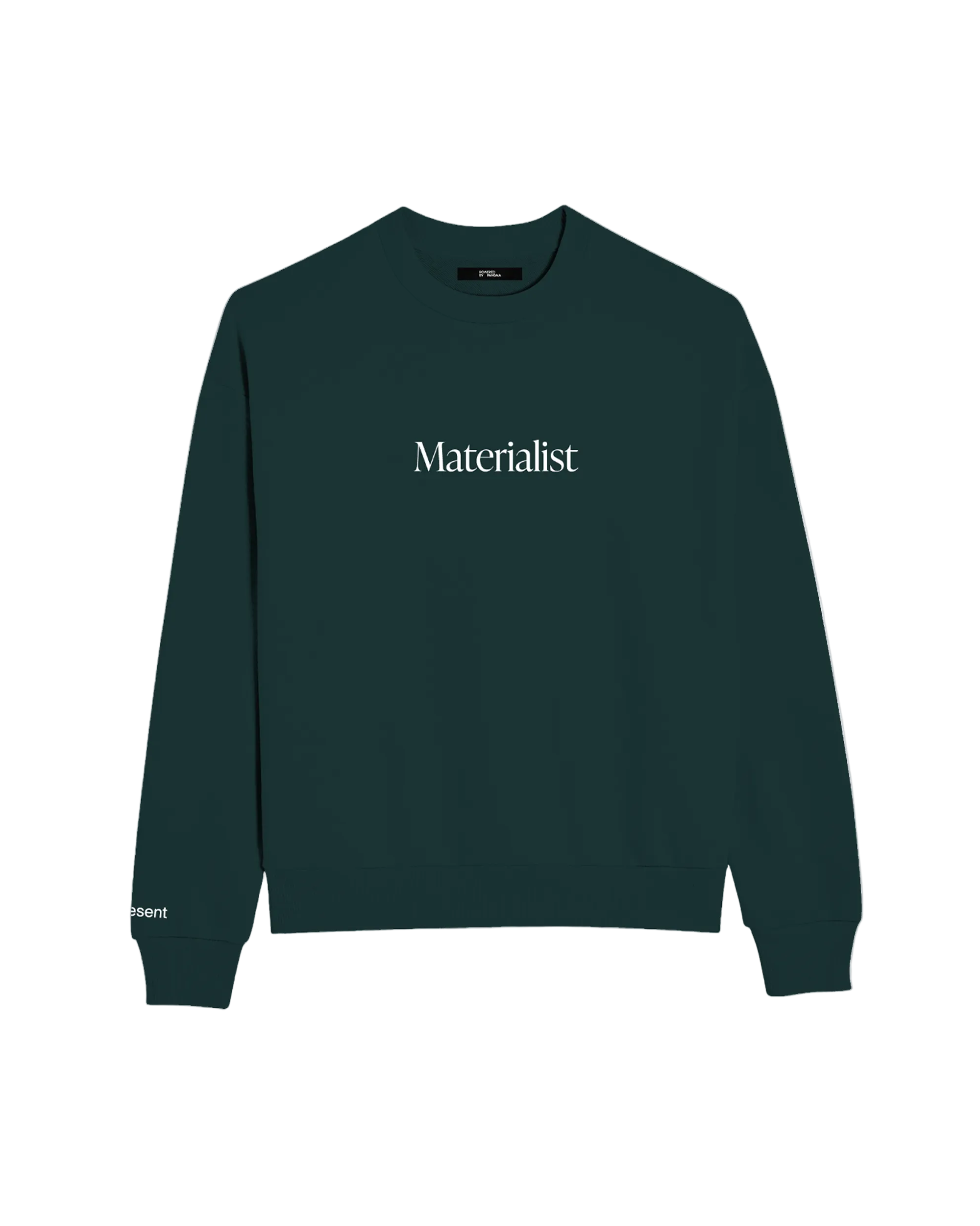 Materialist Crewneck by At Present - At Present Jewelry