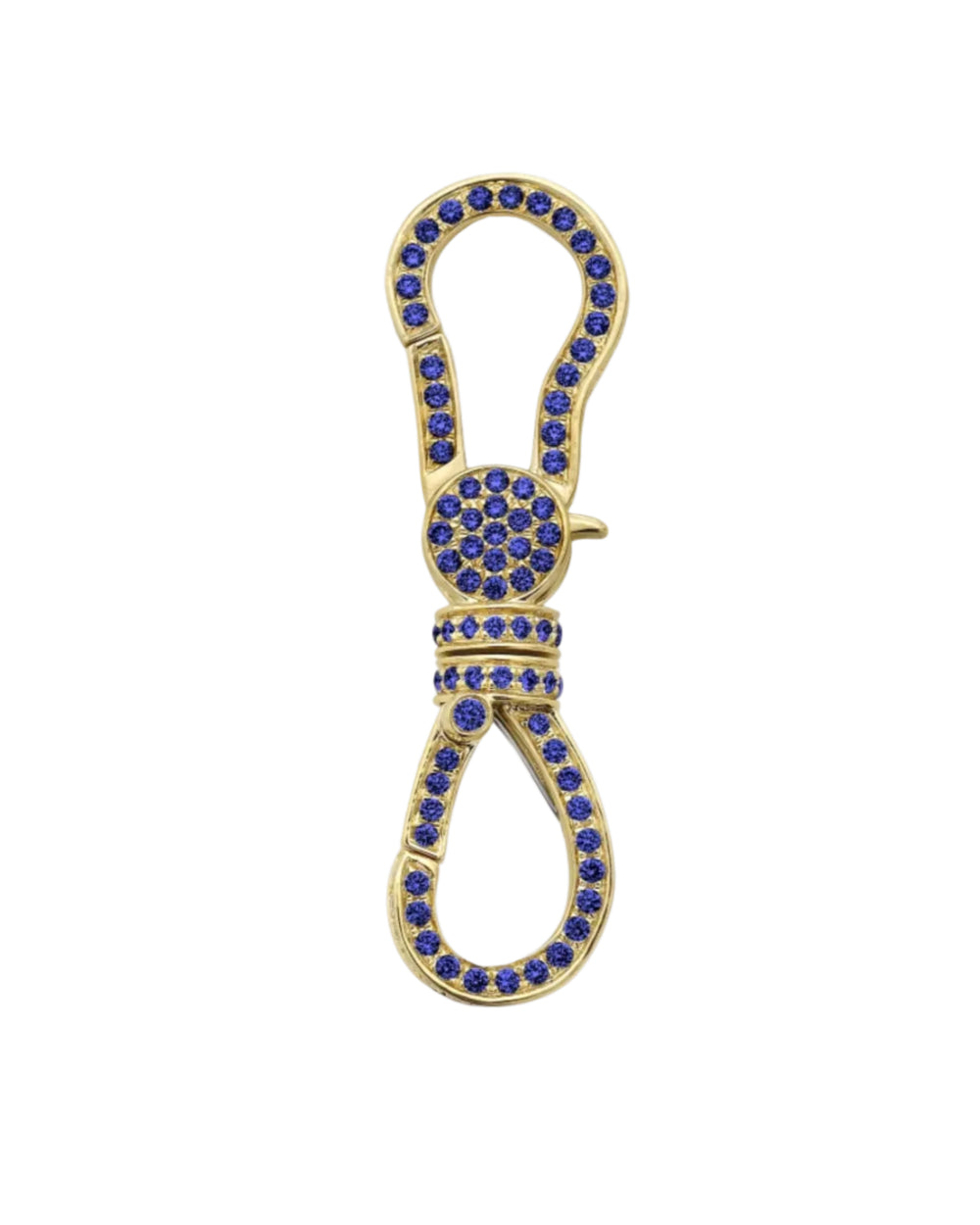 Gemstone Dog Clip Swivel Connector by Lionheart - At Present Jewelry