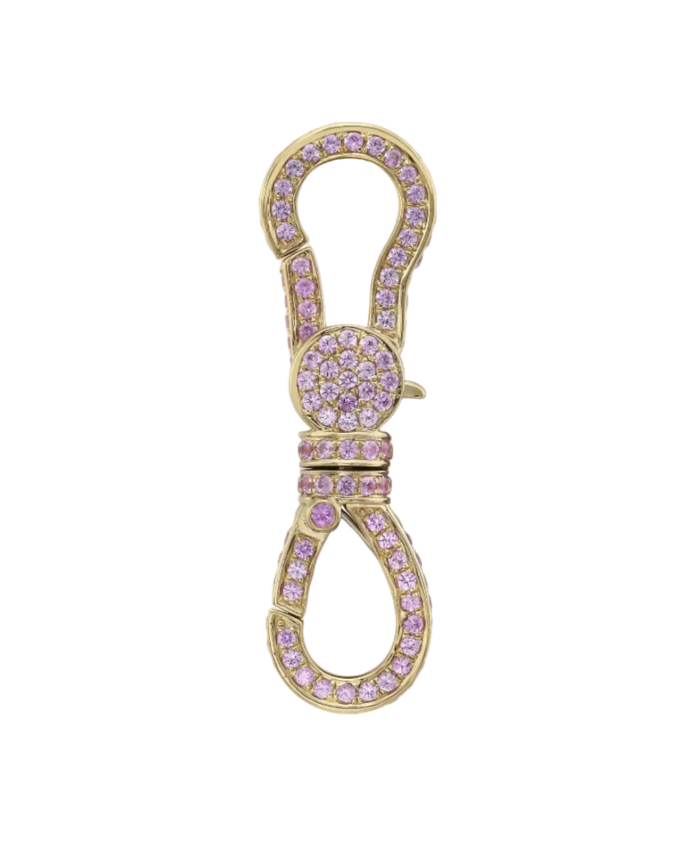 Gemstone Dog Clip Swivel Connector by Lionheart - At Present Jewelry