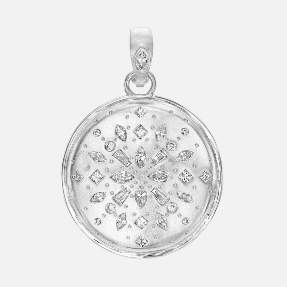 Diamond Chaos Charm Enhancer by Meredith Young - At Present Jewelry