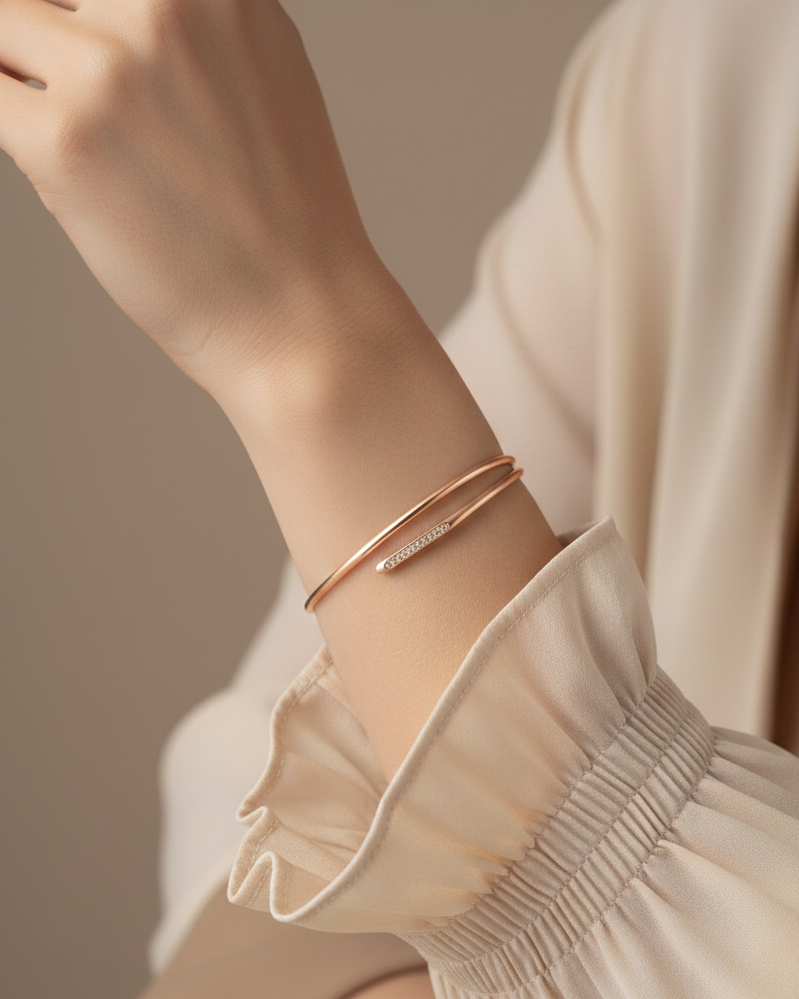 Diamond Needle Bracelet