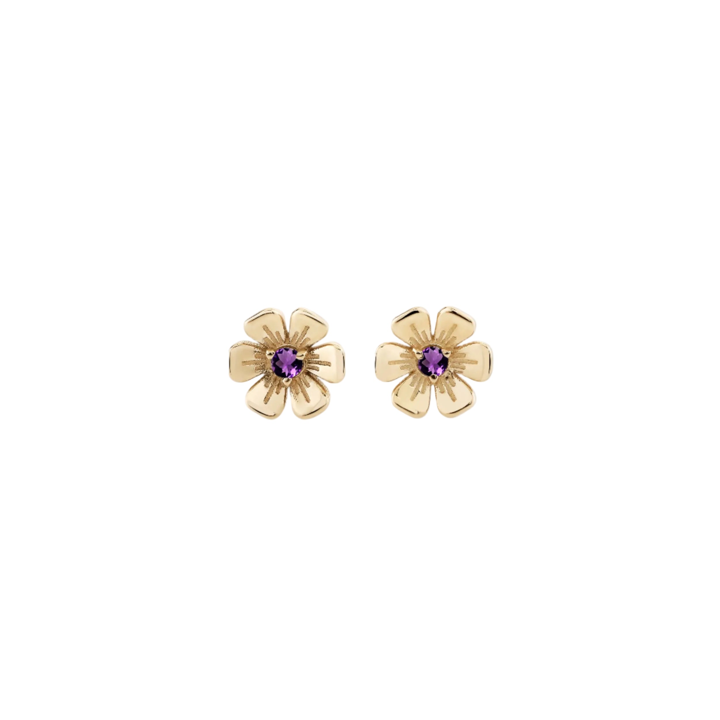 In Bloom Birthstone Studs by Ariel Gordon Jewelry - At Present Jewelry