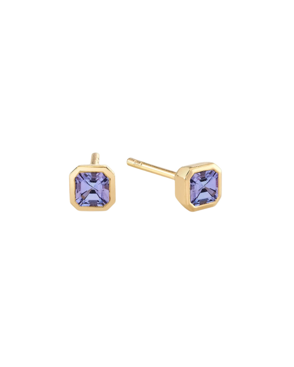 Petite Iris Asscher Studs by Ariel Gordon Jewelry - At Present Jewelry