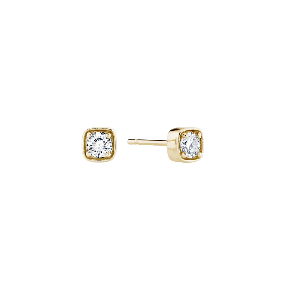 Grande Diamond Ace Studs by Ariel Gordon Jewelry - At Present Jewelry