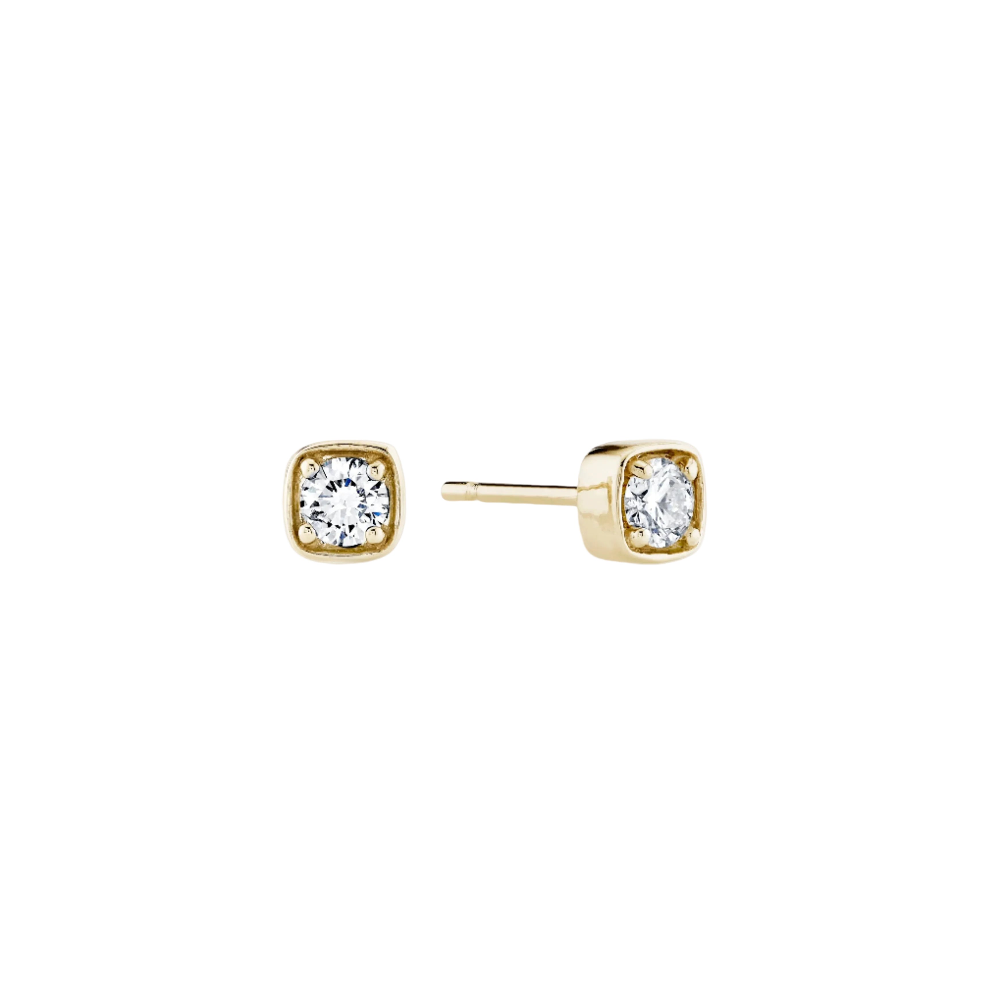 Grande Diamond Ace Studs by Ariel Gordon Jewelry - At Present Jewelry