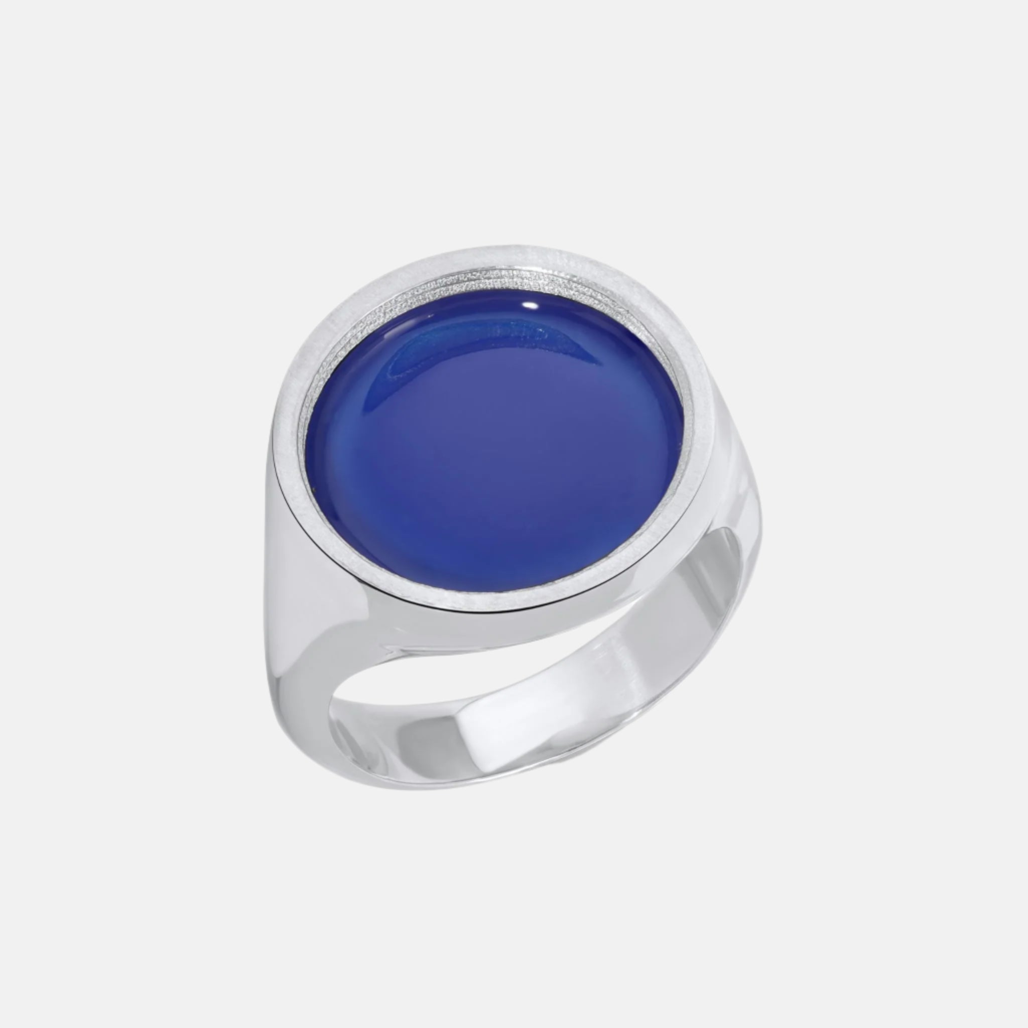 Ellsworth Pillbox Ring, Silver by Monbouquette - At Present Jewelry