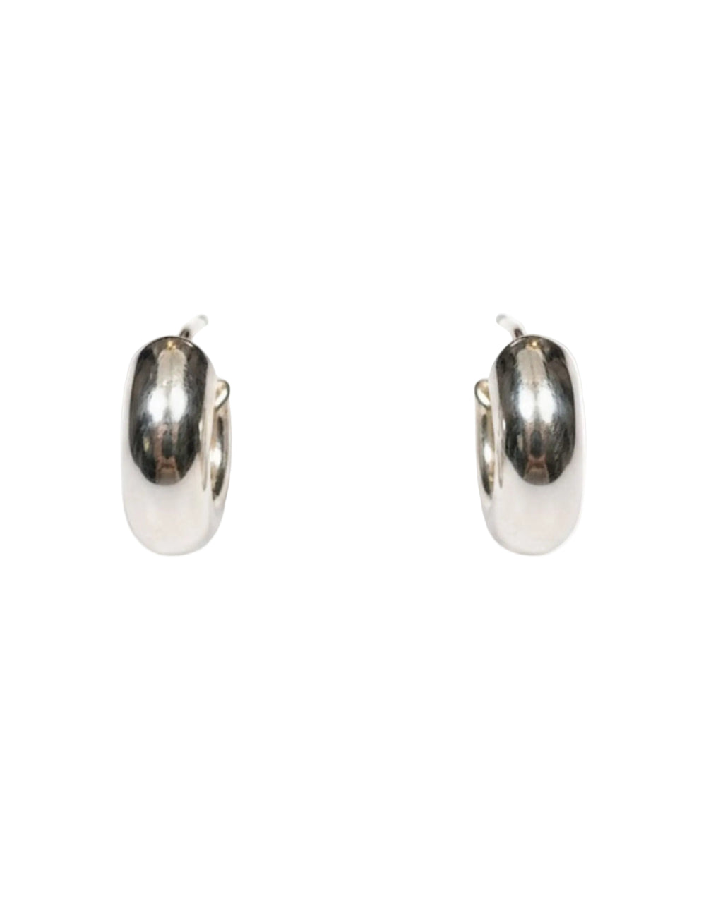 Mackie Silver Hoop by Rebecca Pinto - At Present Jewelry