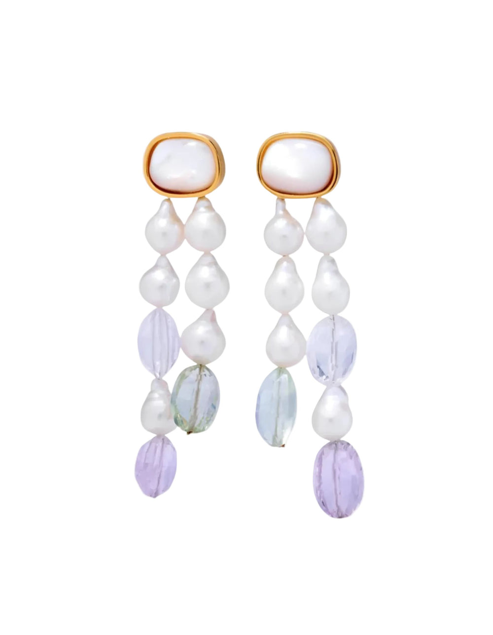 Pearl Dangle Earrings