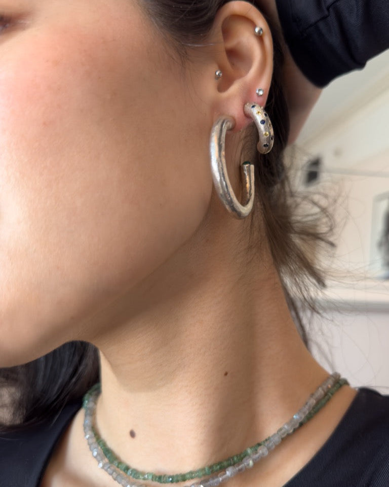 Phant Earrings, Tanzanite by ELIBURCH - At Present Jewelry