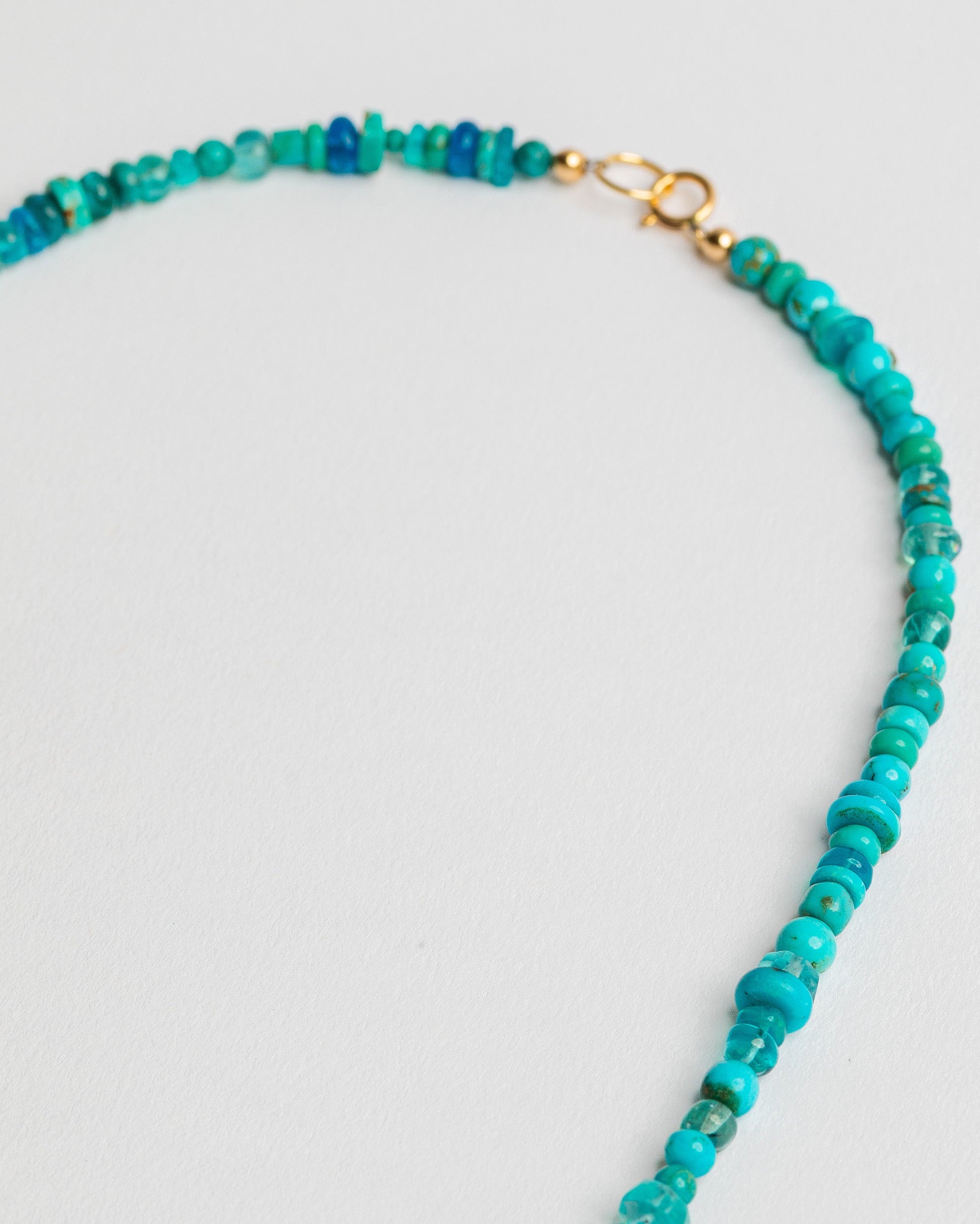 Turquoise Cutie Necklace by Encirkled Jewelry - At Present Jewelry