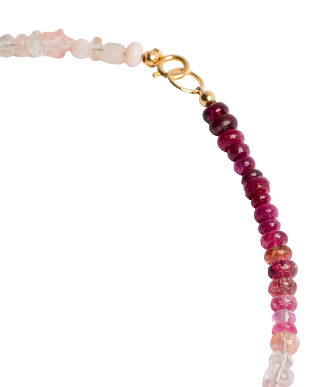 Pink Peach Cutie Necklace by Encirkled Jewelry - At Present Jewelry