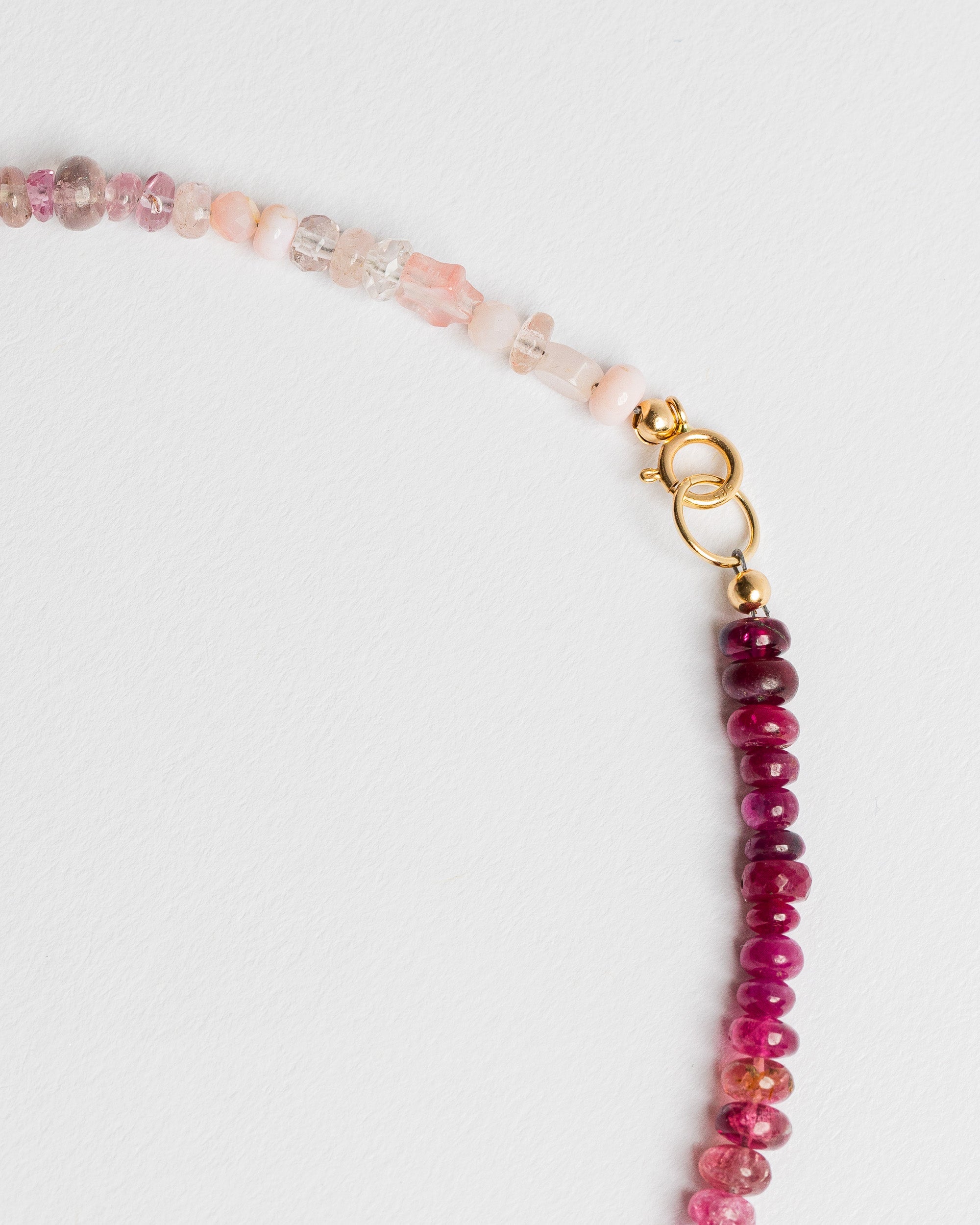 Pink Peach Cutie Necklace by Encirkled Jewelry - At Present Jewelry