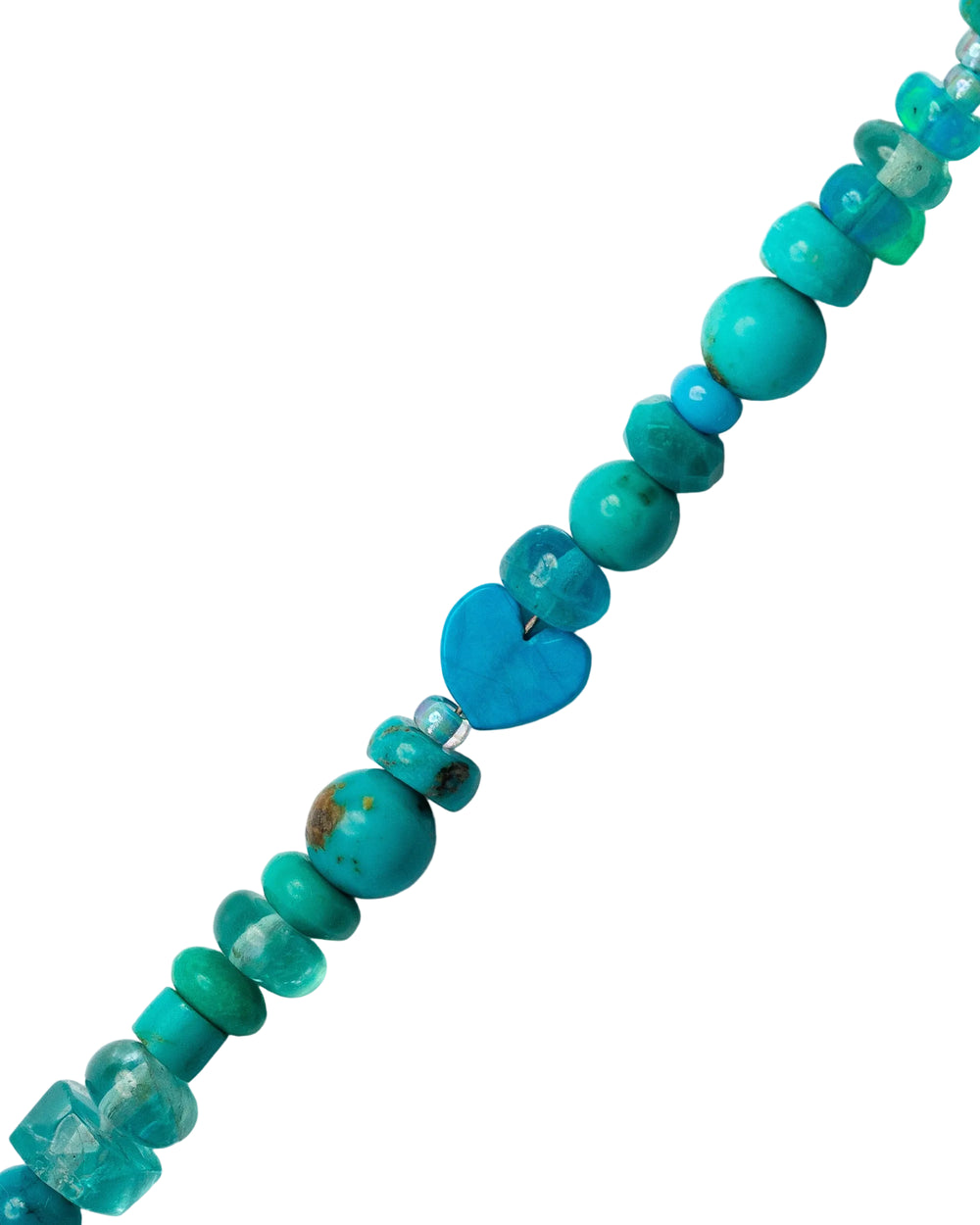 Turquoise Cutie Necklace by Encirkled Jewelry - At Present Jewelry