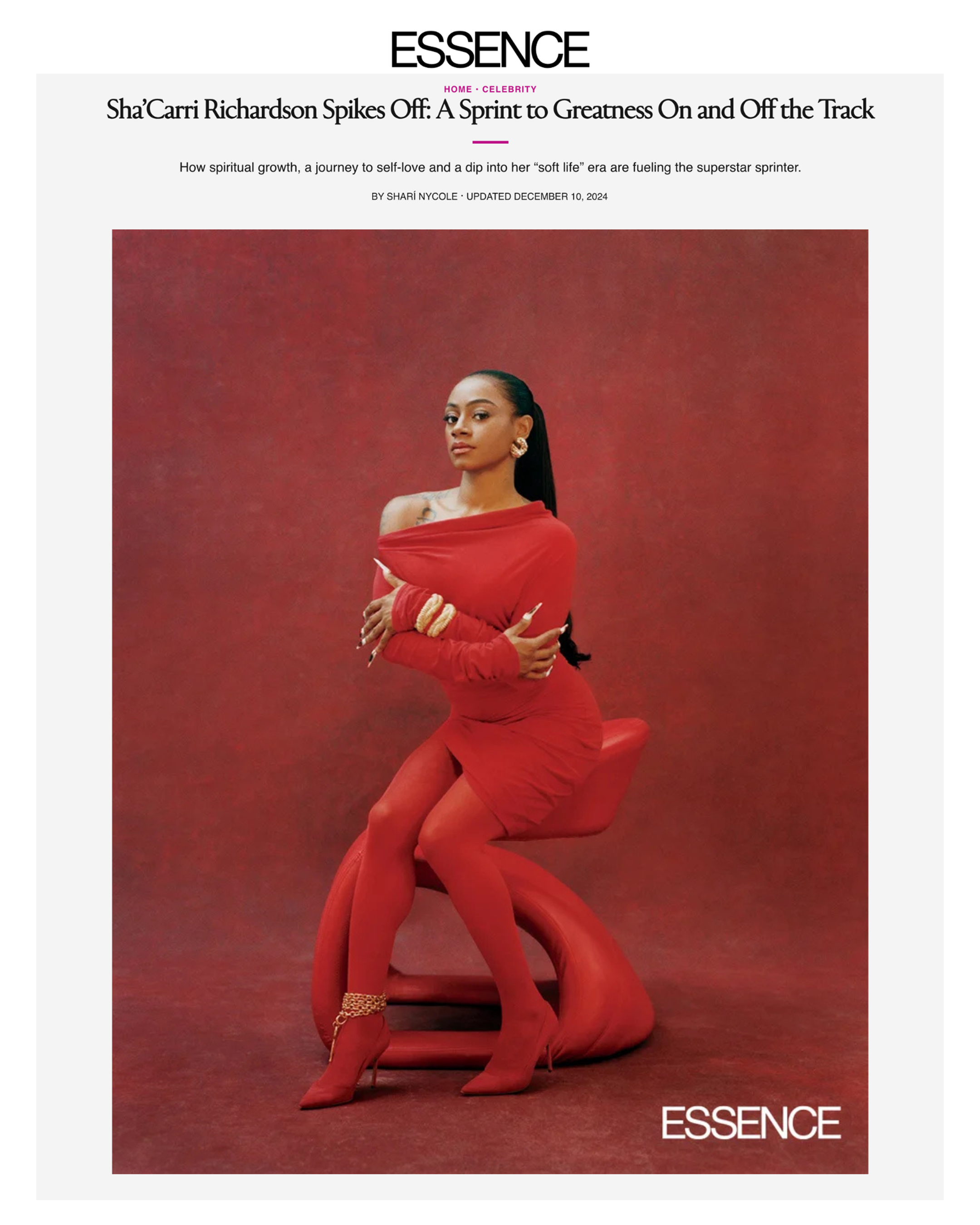 Woven C Earring by Christina Caruso - At Present Jewelry