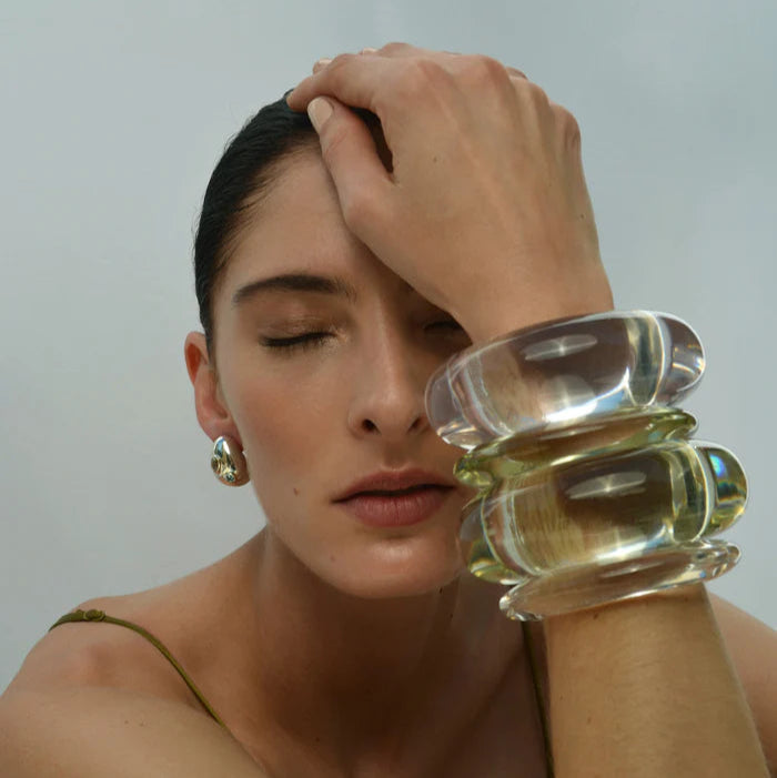 Mini Arp Earrings, Silver by Lizzie Fortunato - At Present Jewelry