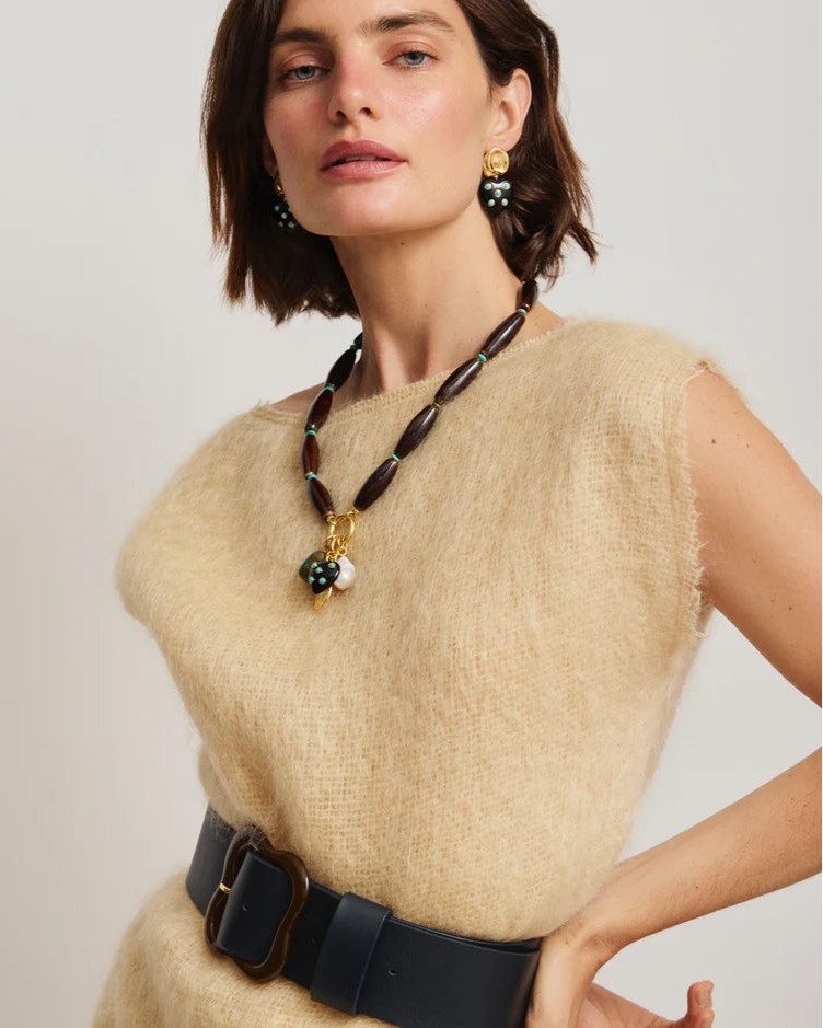 Marilla Necklace in Clove by Lizzie Fortunato - At Present Jewelry