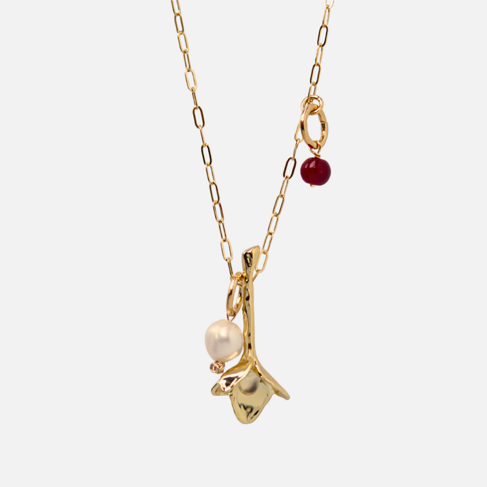 Flora Pendant by Anita Berisha - At Present Jewelry