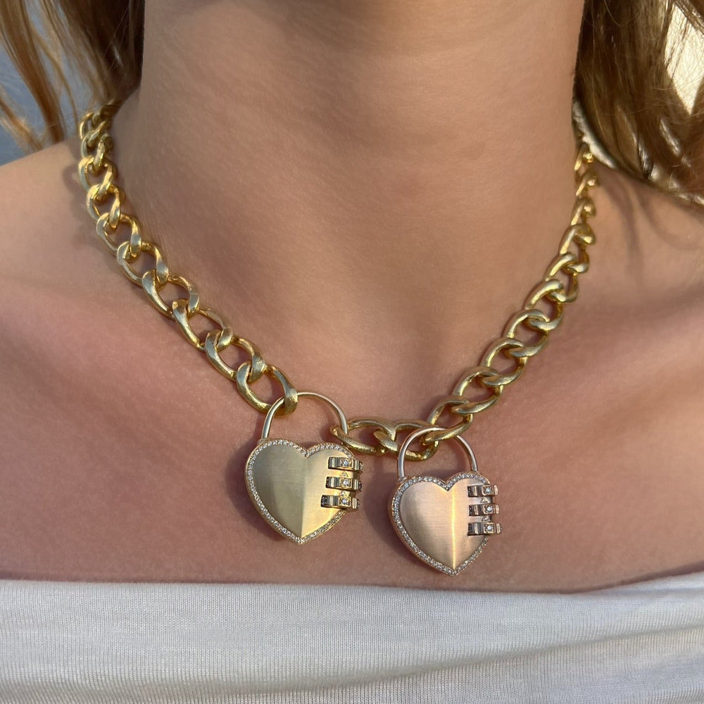 The Heart Padlock by James Banks Design - At Present Jewelry