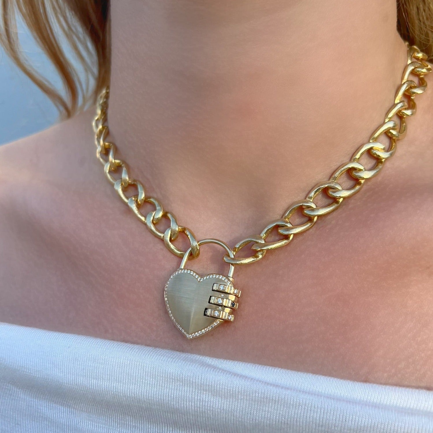 The Heart Padlock by James Banks Design - At Present Jewelry