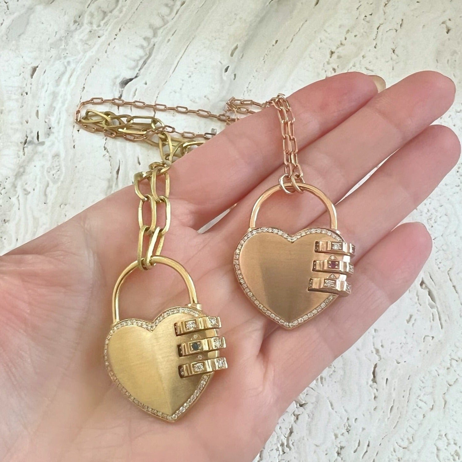 The Heart Padlock by James Banks Design - At Present Jewelry