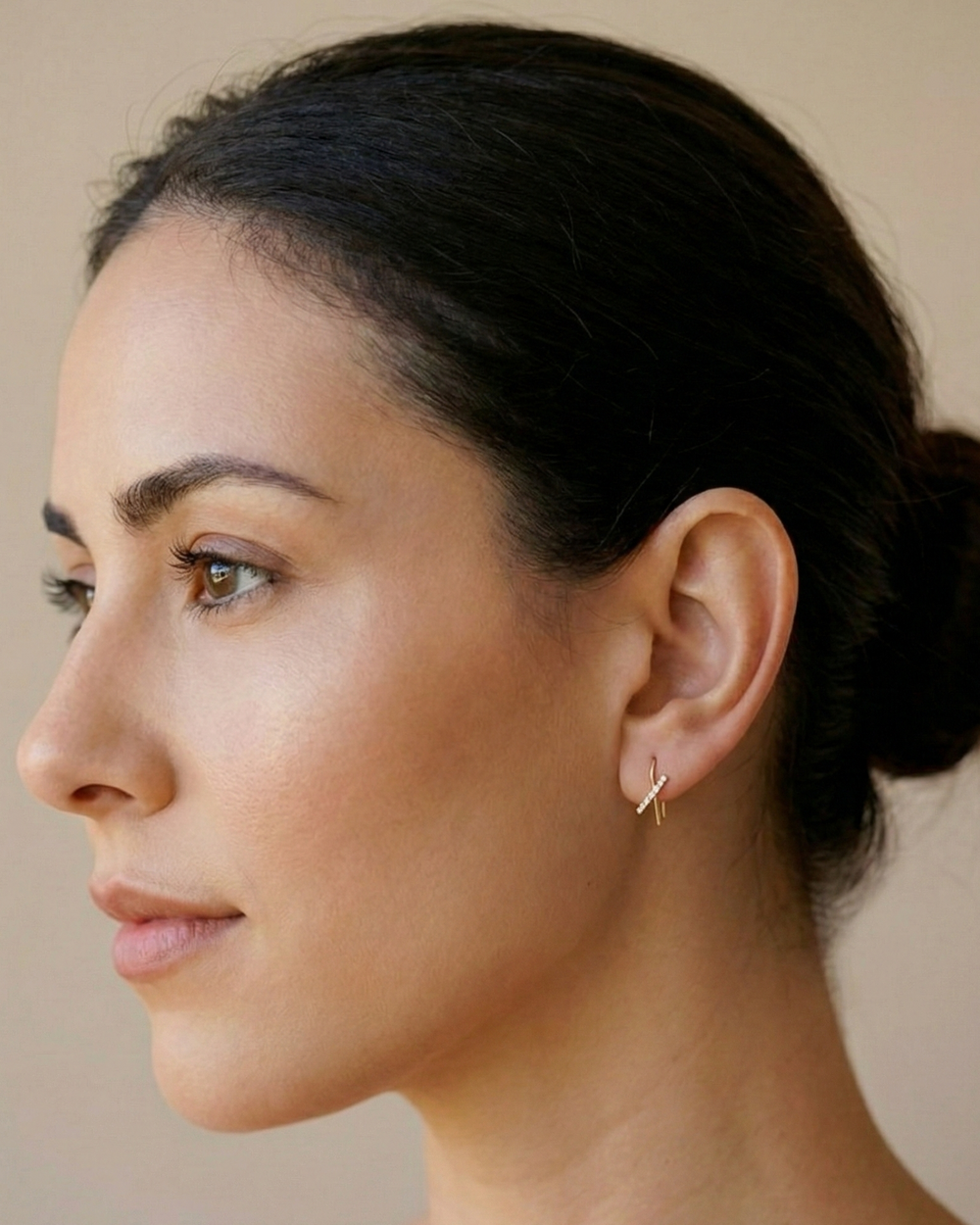 Horizon Mini Thread Earring