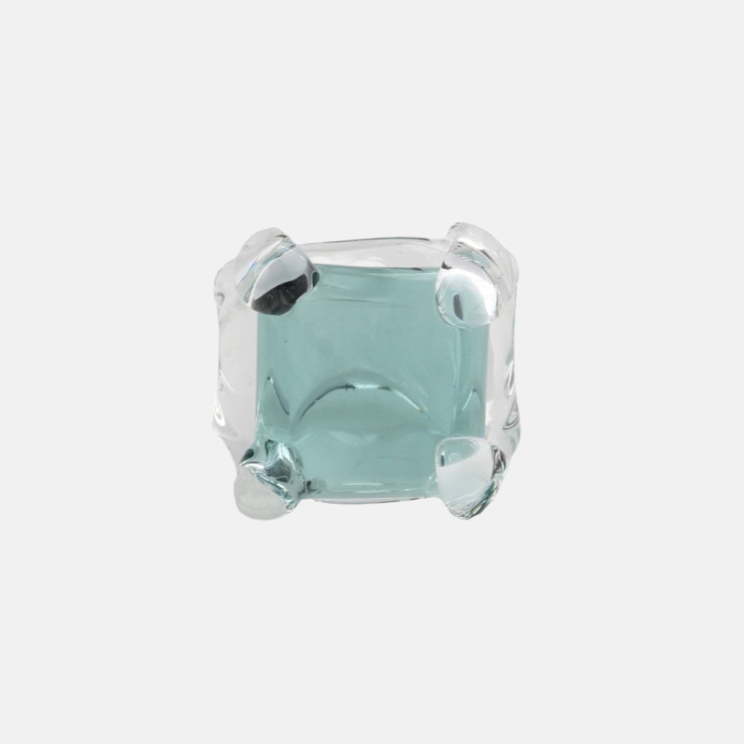 Square Prong Set Ring by KEANE - At Present Jewelry