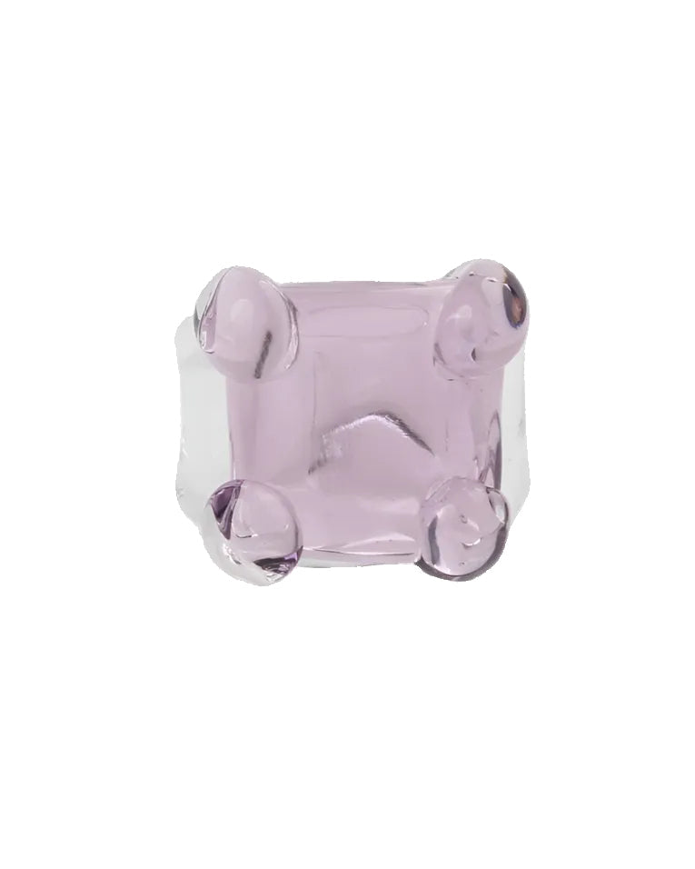 Square Prong Set Ring by KEANE - At Present Jewelry