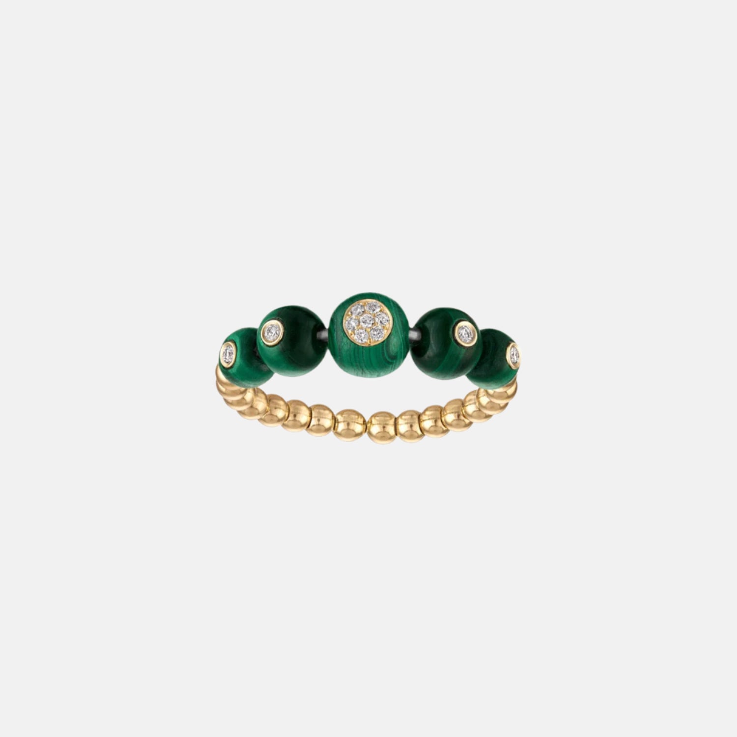 Beaded Bubbles Stack Ring by Eden Presley - At Present Jewelry