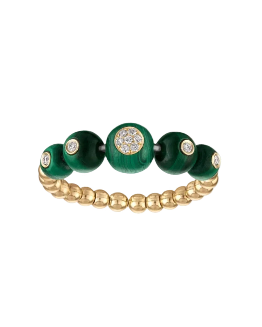 Beaded Bubbles Stack Ring by Eden Presley - At Present Jewelry