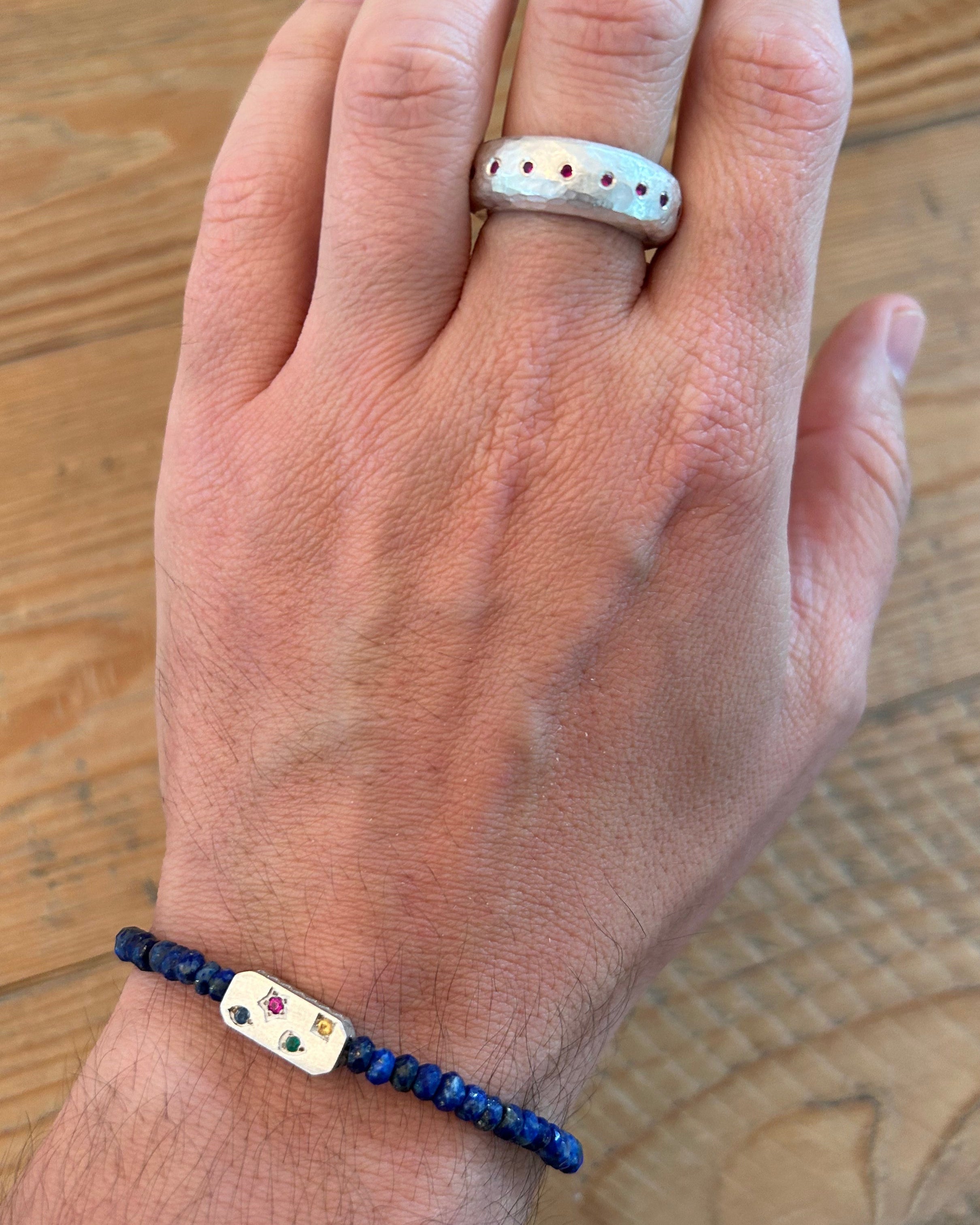 Mini Leo Ring, Ruby by ELIBURCH - At Present Jewelry