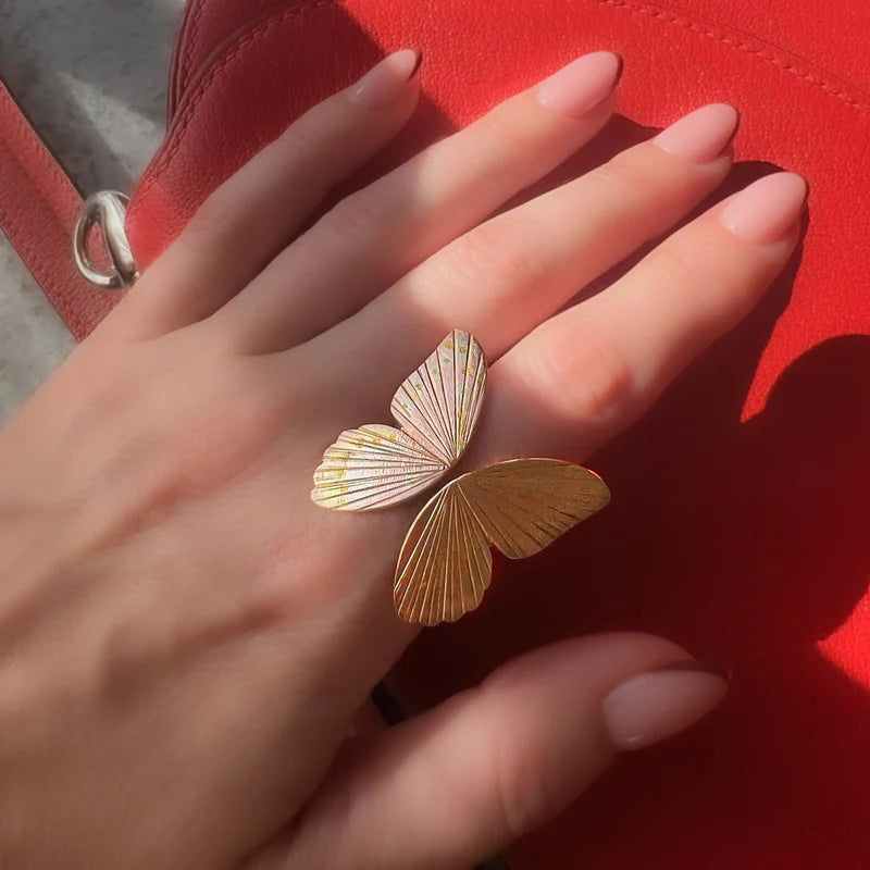 Goliath Butterfly Ring by James Banks Design - At Present Jewelry