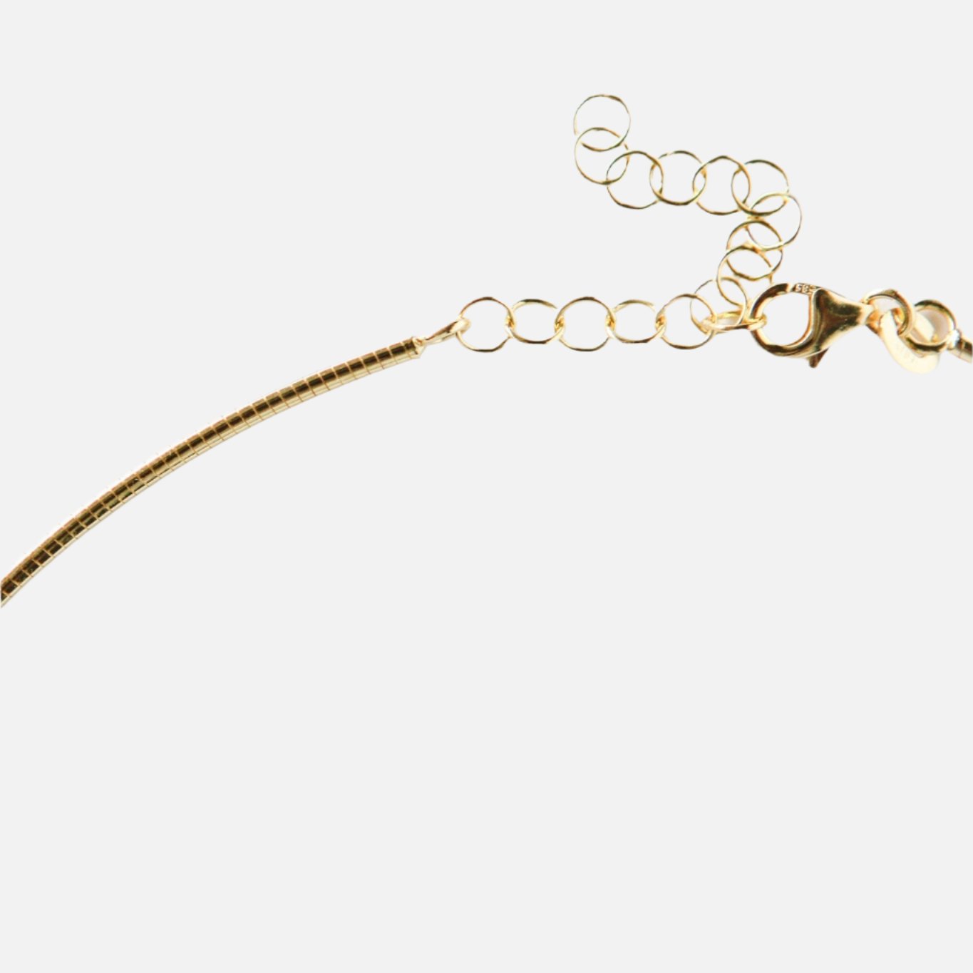 Omega Collar Chain by Rebecca Pinto - At Present Jewelry