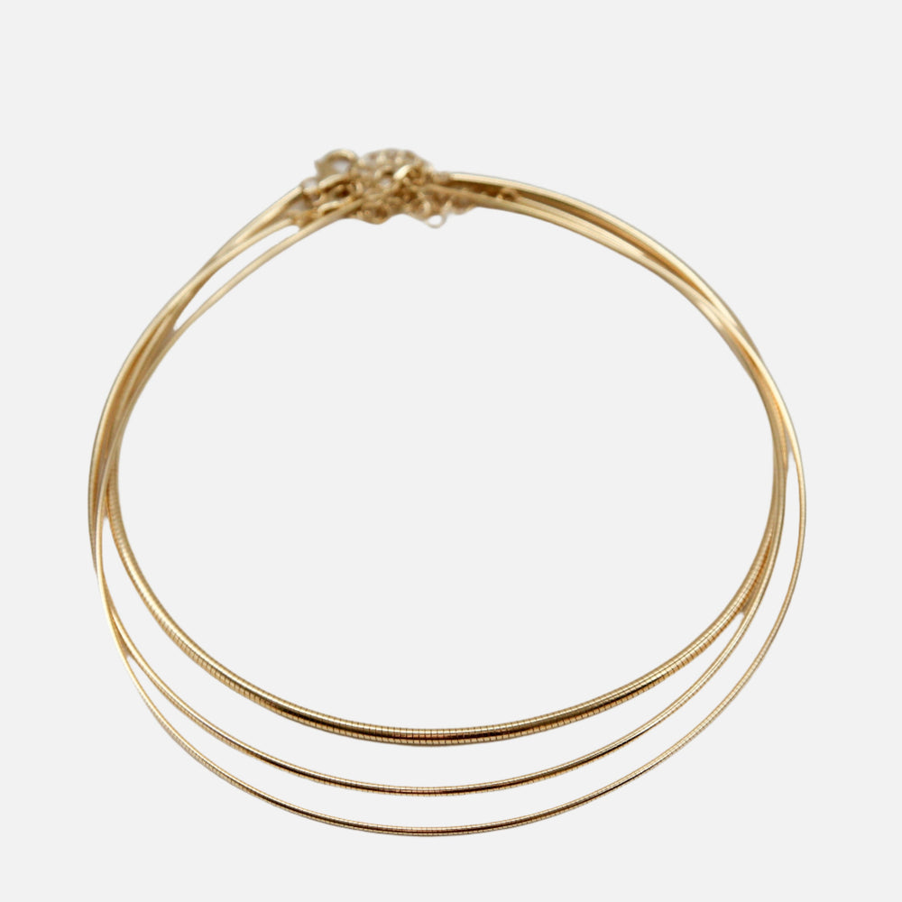 Omega Collar Chain by Rebecca Pinto - At Present Jewelry