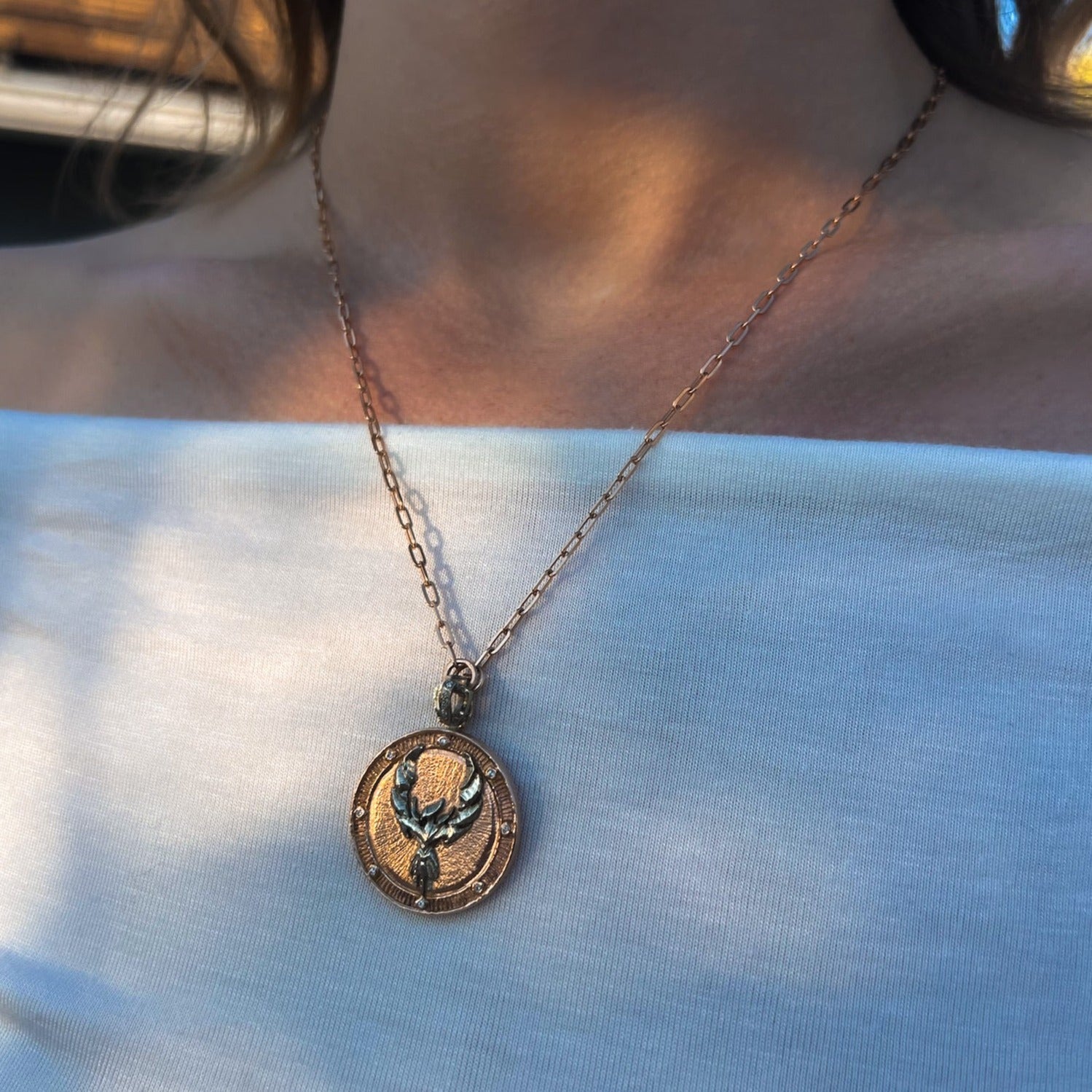 Phoenix Coin by James Banks Design - At Present Jewelry