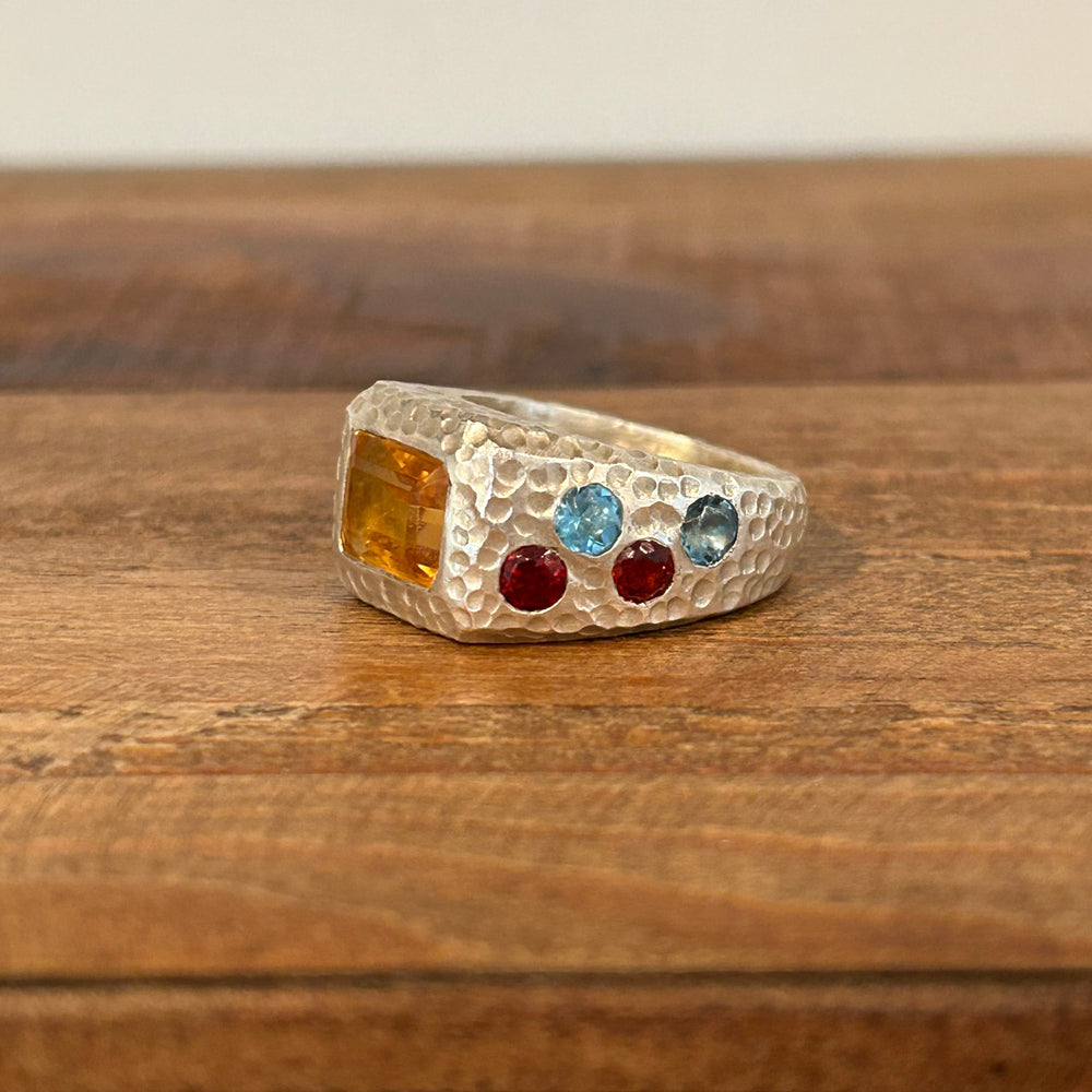 Leo Signet Gypsy by ELIBURCH - At Present Jewelry