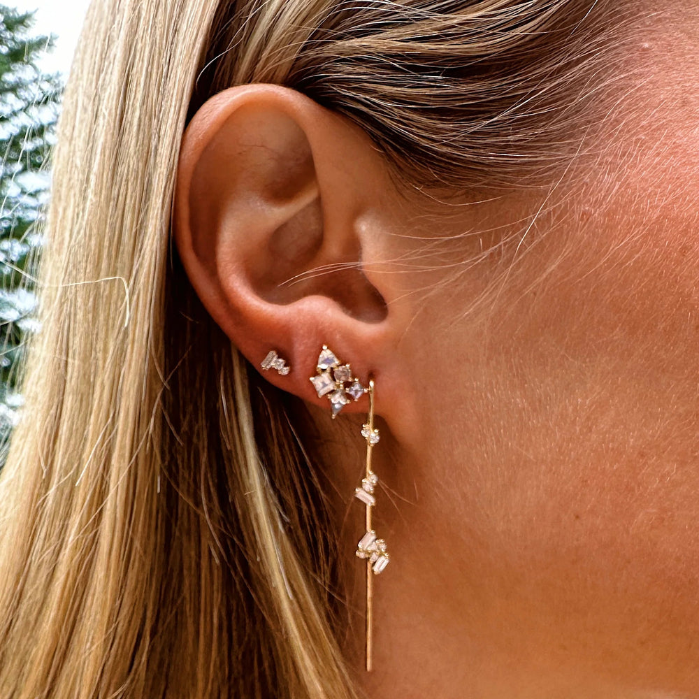 Petite Post Earrings by Meredith Young - At Present Jewelry