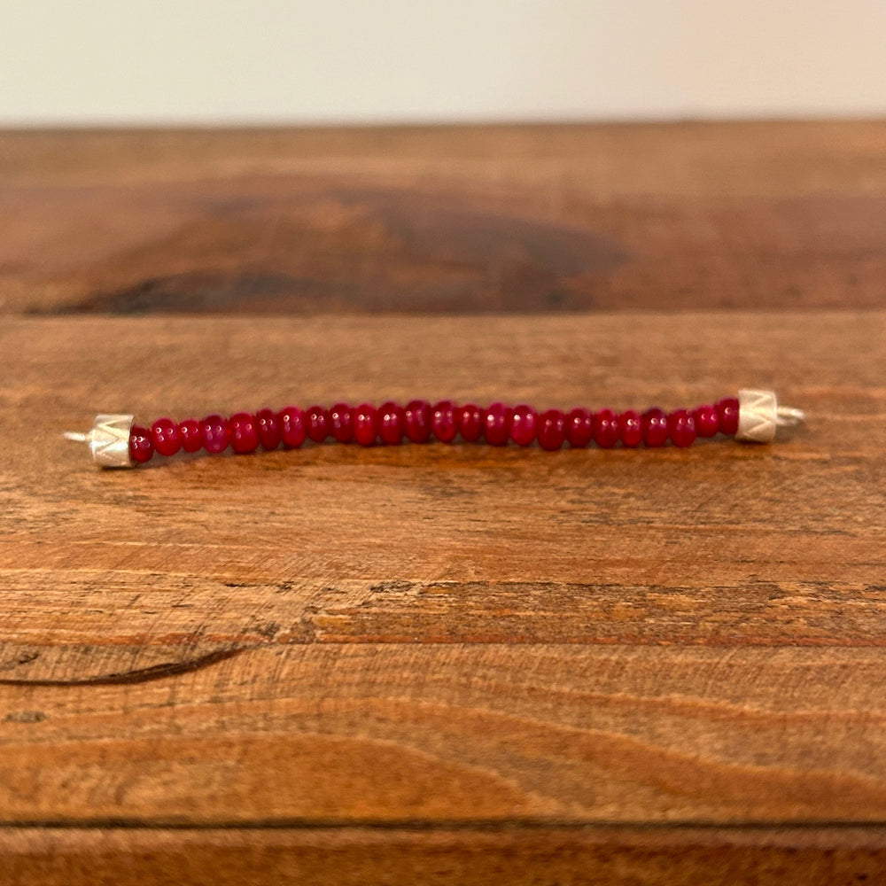 Chameleon Bracelet, Ruby by ELIBURCH - At Present Jewelry