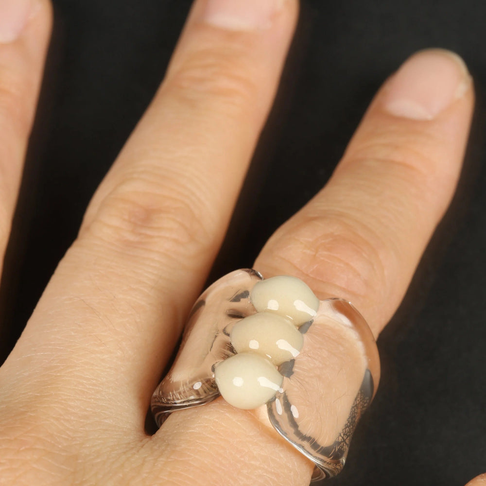 Three Pea Ring by KEANE - At Present Jewelry