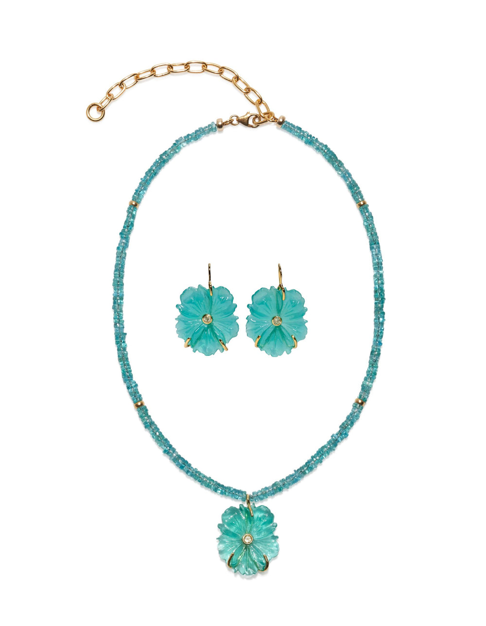 New Bloom Necklace in Capri