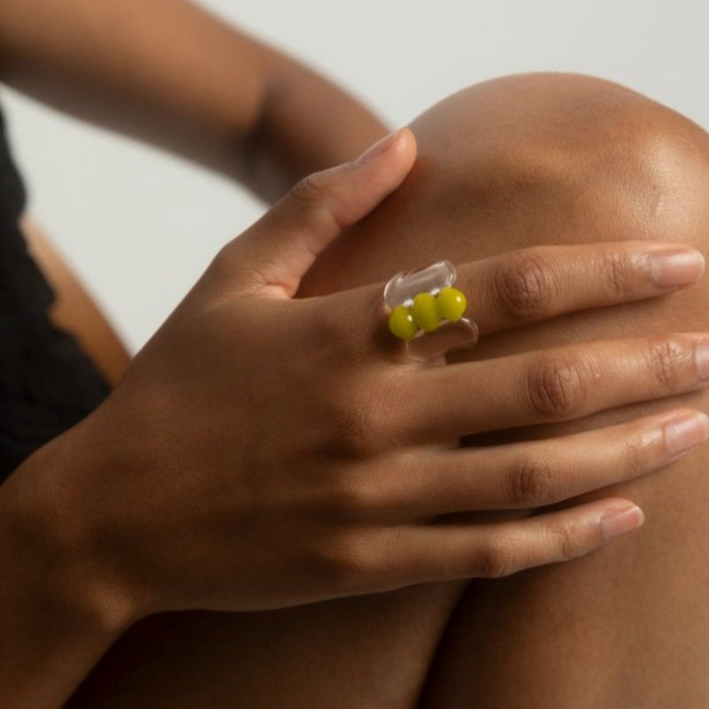 Three Pea Ring by KEANE - At Present Jewelry