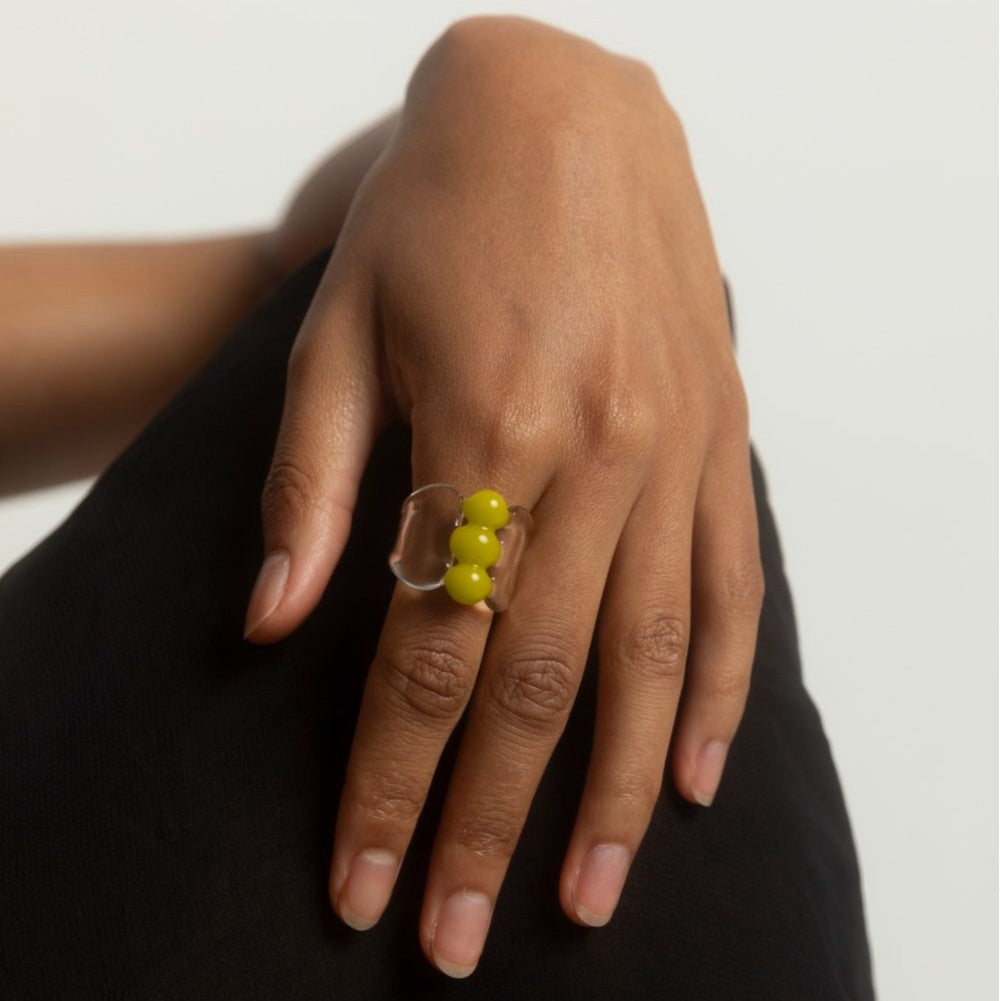 Three Pea Ring by KEANE - At Present Jewelry